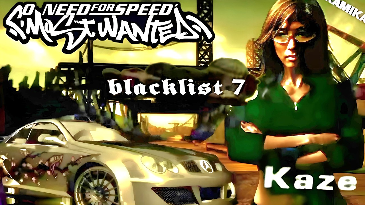 NFS Most Wanted (2005) – Blacklist #7 Kaze | Mercedes-Benz CLK 500