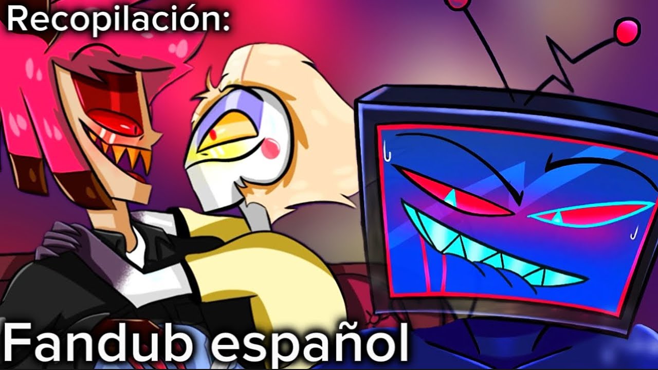 Alastor y Lucifer en 9 minutos recopilación de su momento amoroso🥰❤️‍🩹/ cómic dub español