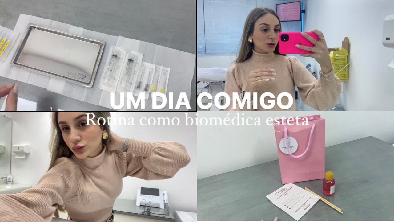 UM DIA NA MINHA ROTINA COMO BIOMÉDICA ESTETA