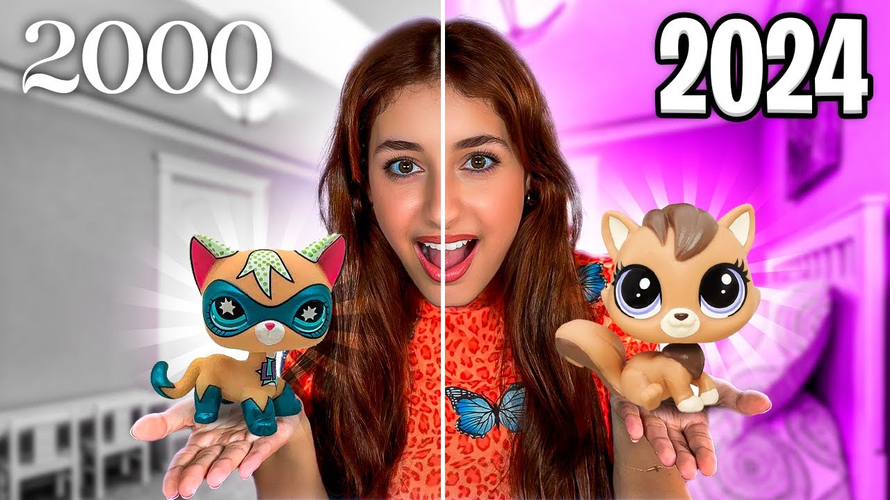 COMPARANDO LITTLEST PET SHOP ANTIGOS COM LITTLEST PET SHOP MODERNOS!!!