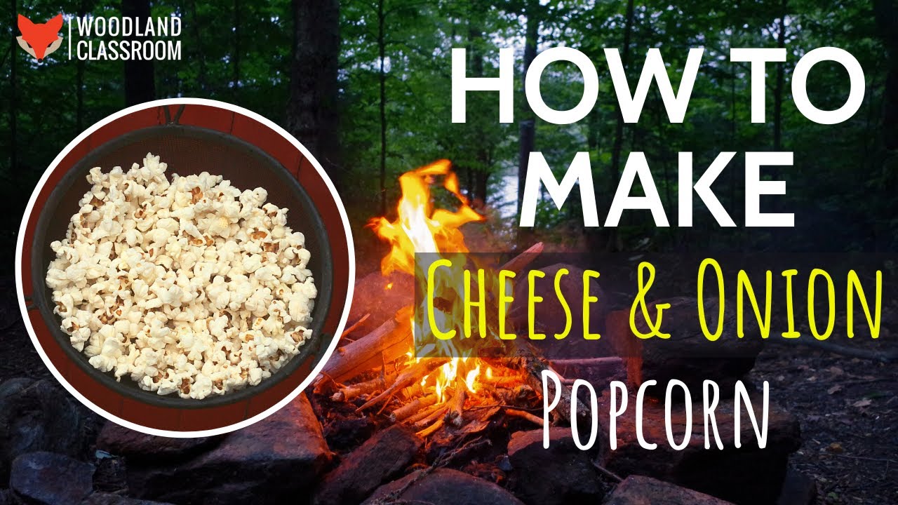 How To Make Campfire Popcorn (Outdoor Cooking)