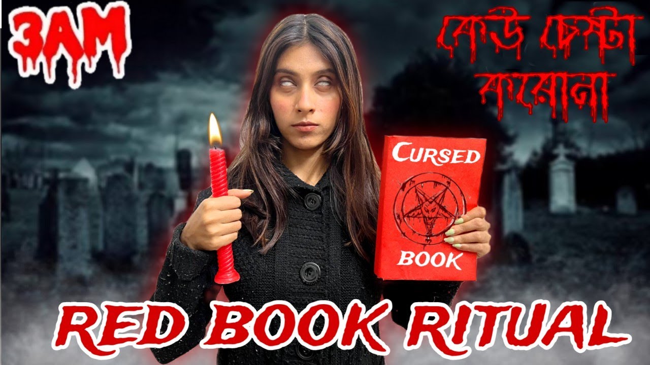 I Played *RED BOOK* Cursed Game at 3 am *Alone* | Gone Horribly Wrong | Little Miss Shree