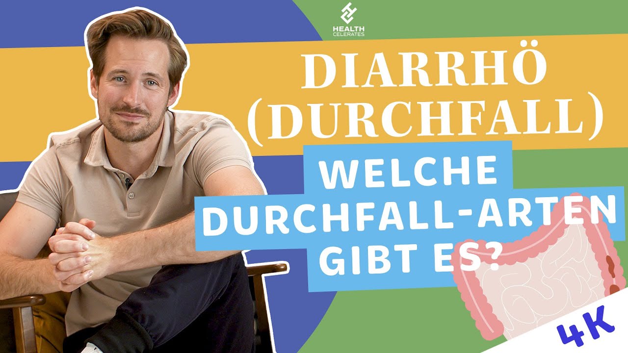 Diarrhö (Durchfall): Ursachen, Formen, Symptome und Behandlung | Health Celerates - 4K Auflösung