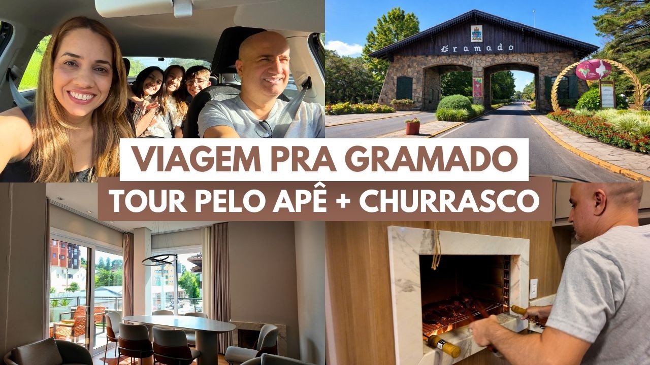 GRAMADO: PARADAS NA ESTRADA, MIRANTE DA ROTA DO SOL E TOUR PELO APARTAMENTO