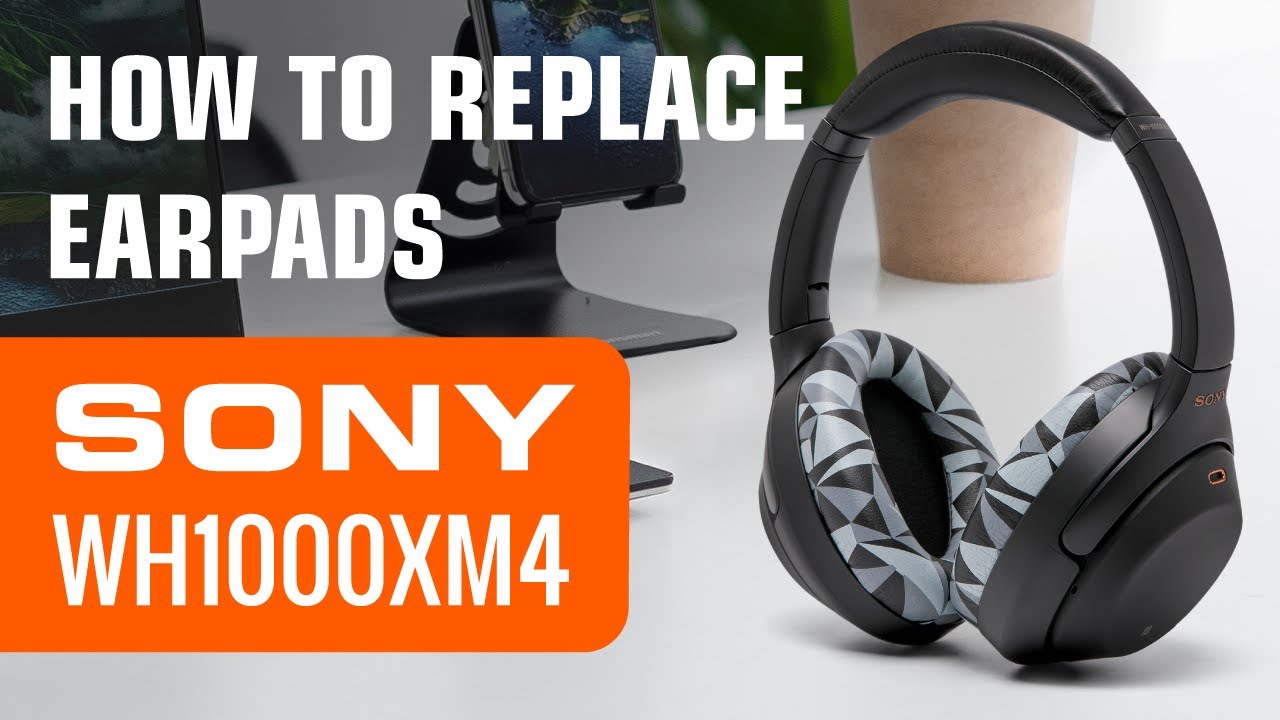 Как заменить амбушюры Sony WH1000XM4