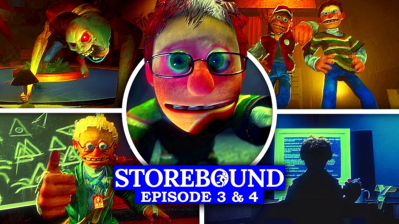 Storebound: Episode 3 & 4 - Full GAME Walkthrough & Ending (Showcase)