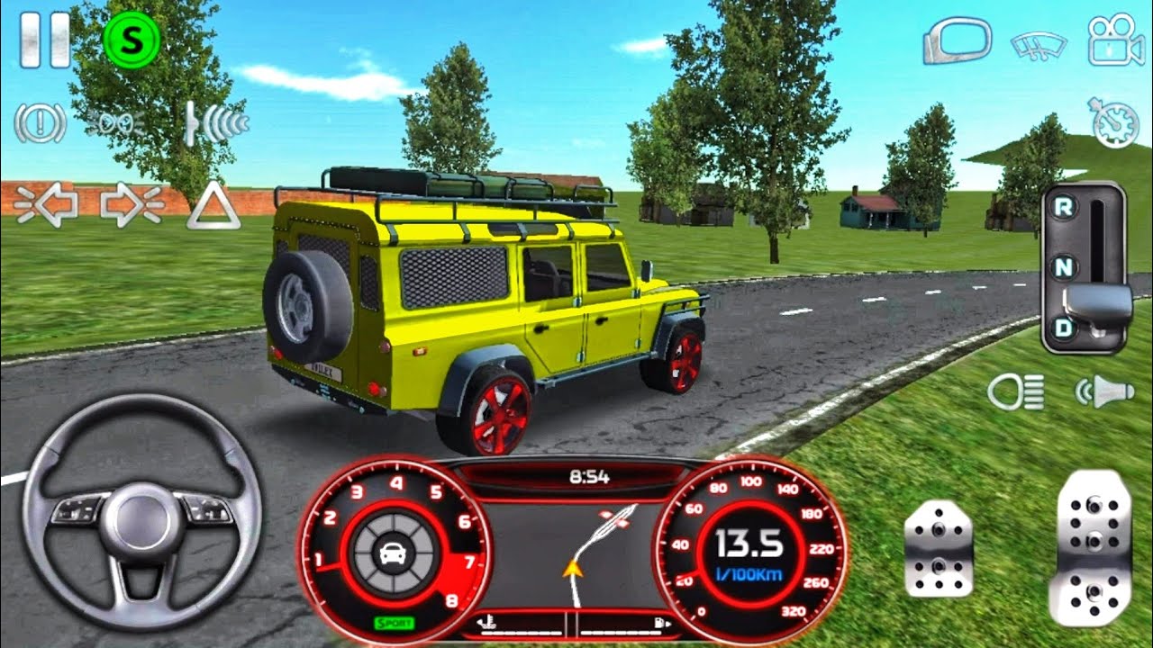 Real driving sim - open map driving simulator - Gameplay