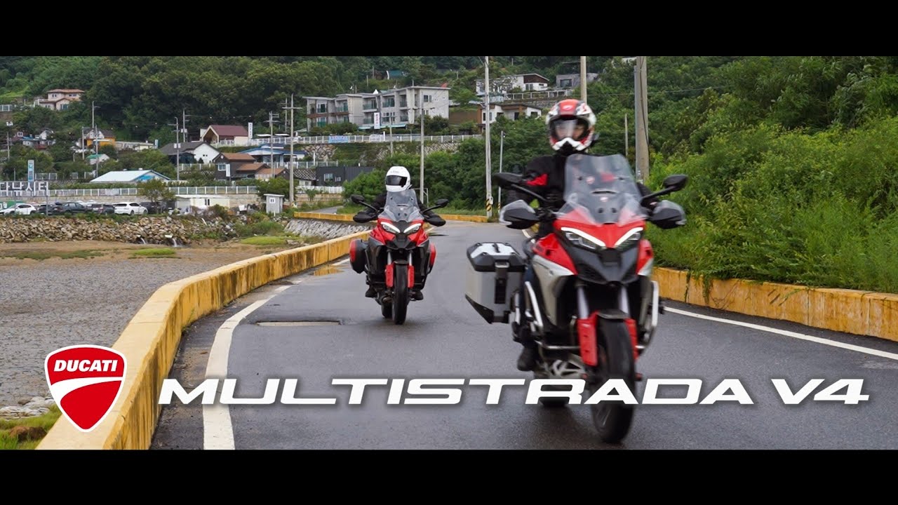 두카티 멀티스트라다 V4S, V4 RALLY 비교 시승 리뷰 - 두카티 송도점 임재원