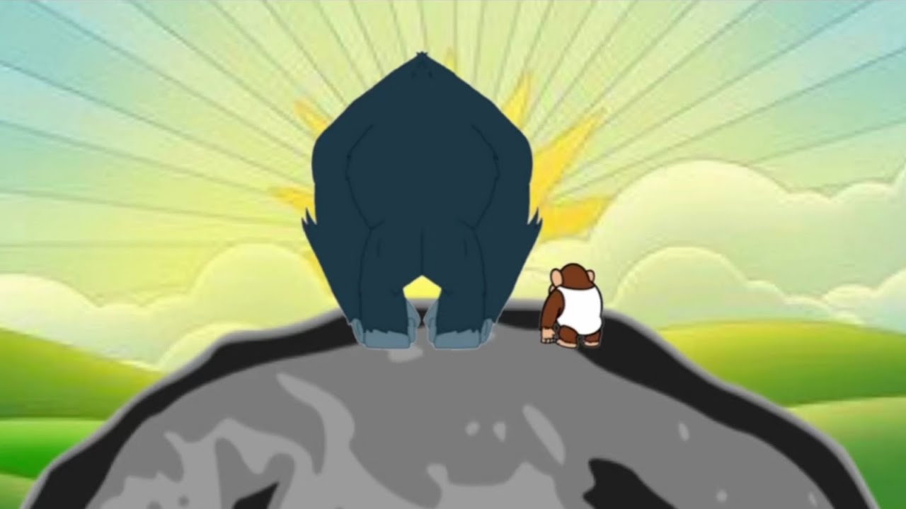 (THE GORILLA KING PART 3 🦍 👑 🍌 🎥)