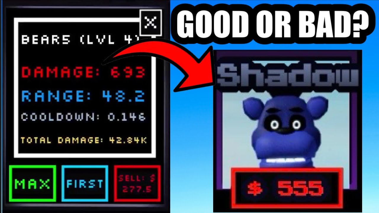 NEW BEAR5 GOOD OR BAD? (Five Nights TD)
