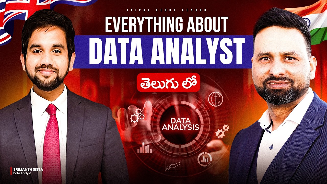 Everything about Data Analyst jobs and interviews. Telugu. AskJai. Srimanth Sista.