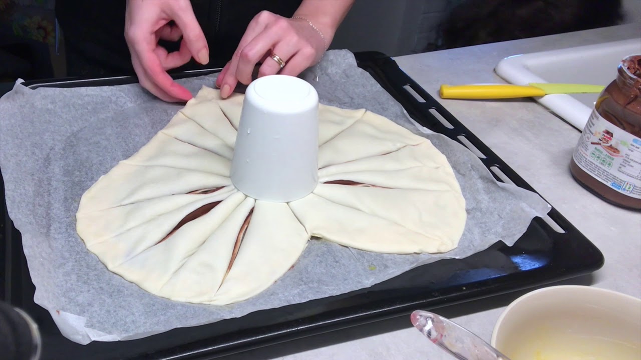 CUORE DI SFOGLIA ALLA NUTELLA