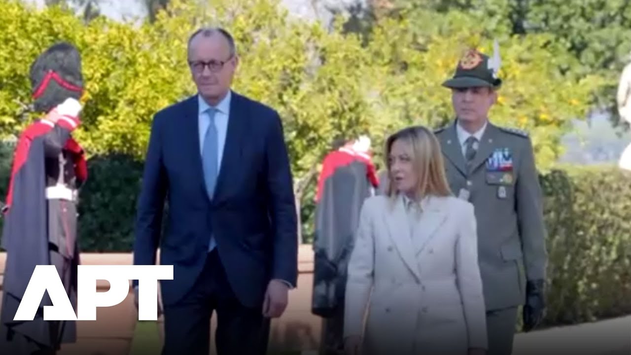 Italian PM Meloni, German Chancellor Merz Hold Joint Cabinet Talks in Rome | APT