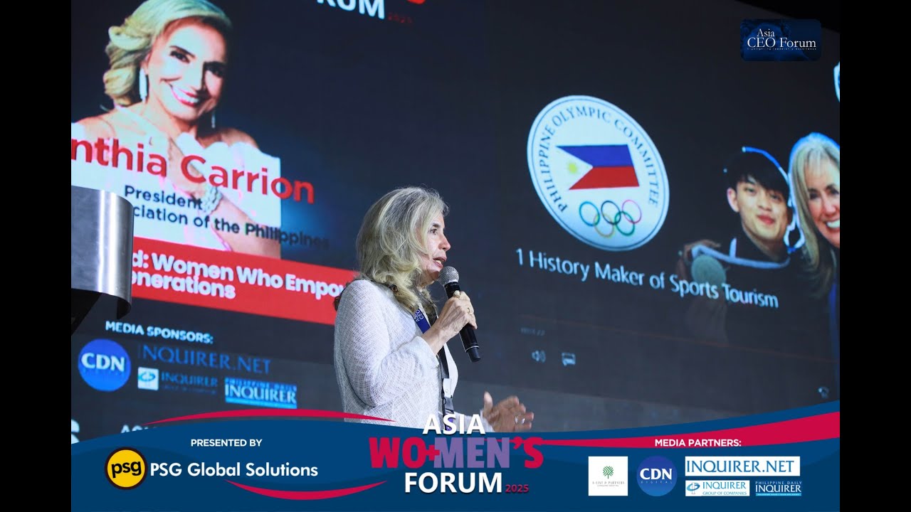 ASIA WOMENS FORUM 2025 | Cynthia Carrion