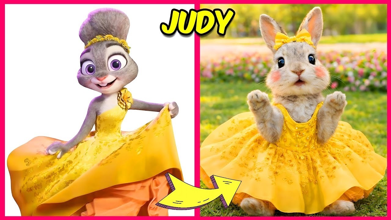ZOOTOPIA 2 Characters in REAL LIFE ~ Guess Zootopia 2 Characters by Voice | Judy, Nick, Gary