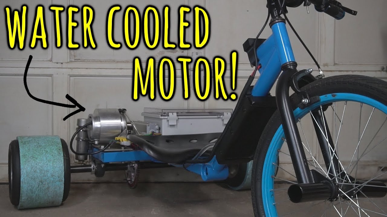 Making a Water Cooled Electric Drift Trike