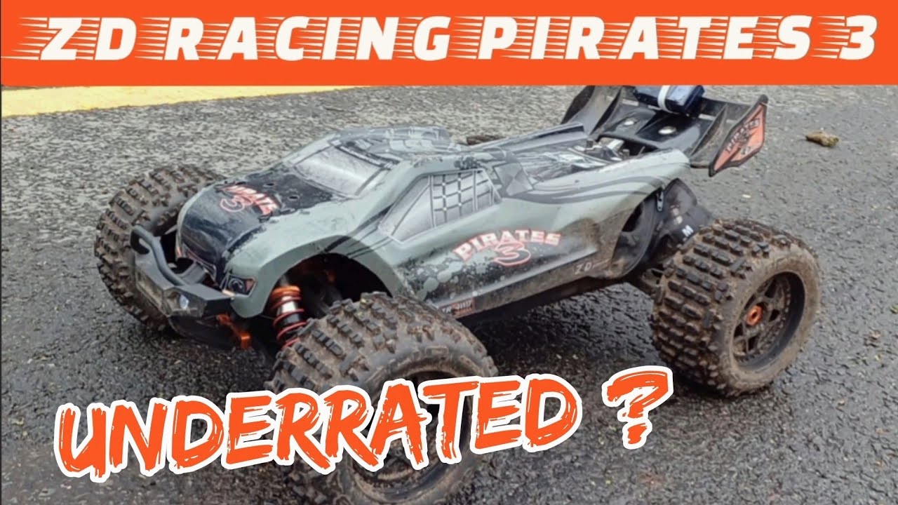 SPEED TEST & BASH |  1/8 ZD RACING PIRATES 3 TRUGGY #ZDRACING