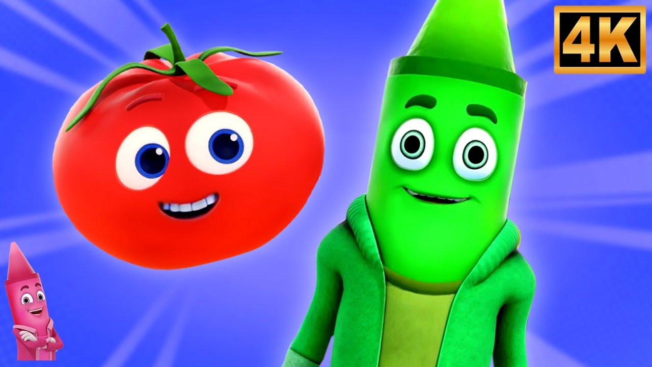 Laal Tamatar, लाल टमाटर, Red Tomato, Hindi Rhymes for Children