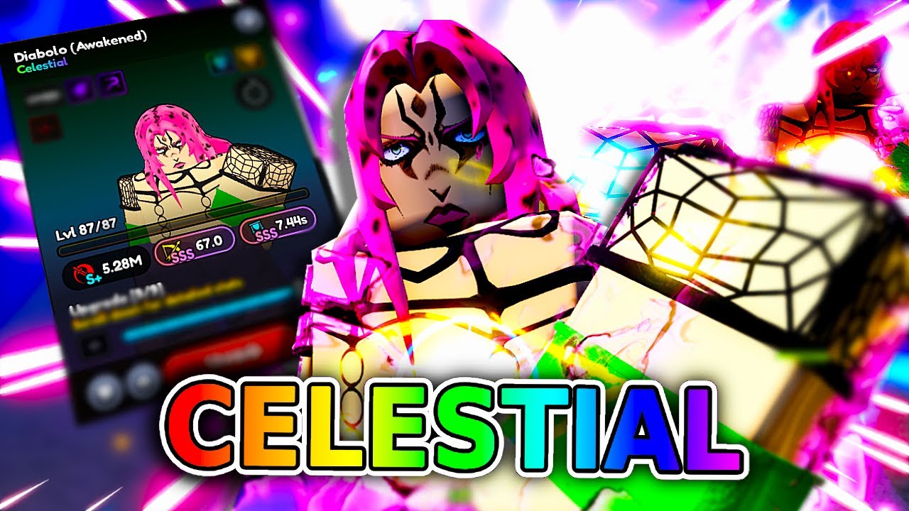 O TEMPO EU APAGO! Minha PRIMEIRA unidade CELESTIAL EVOLUÍDA no ANIME LAST STAND!!! Roblox