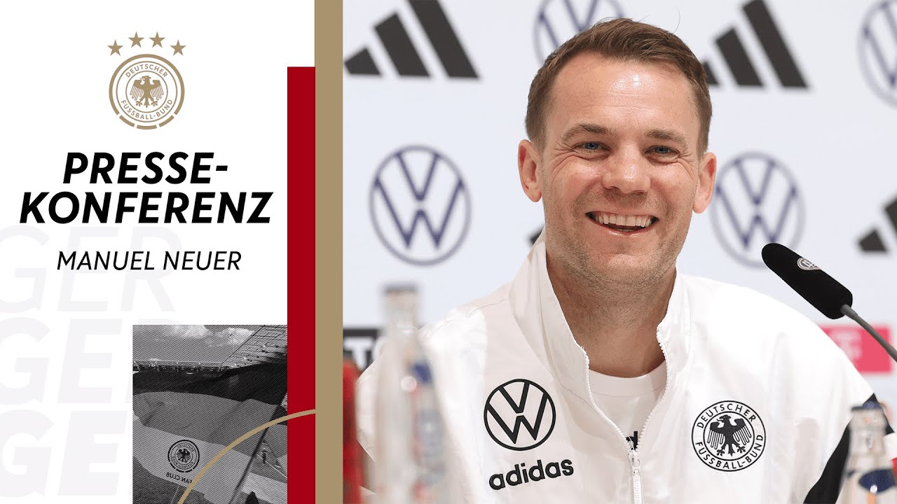 🎙️ Pressekonferenz der Nationalmannschaft mit Manuel Neuer