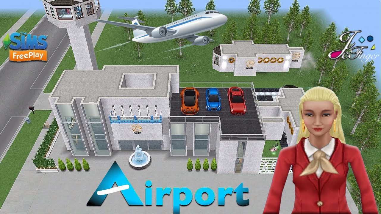 Sims FreePlay ✈️| AIRPORT |✈️ Simmers Requests Designed By Joy.