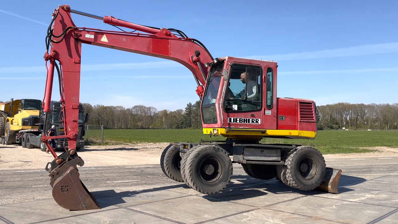 Liebherr A312 Wheel Excavator - Year: 1998 (Refnr. BM3851)