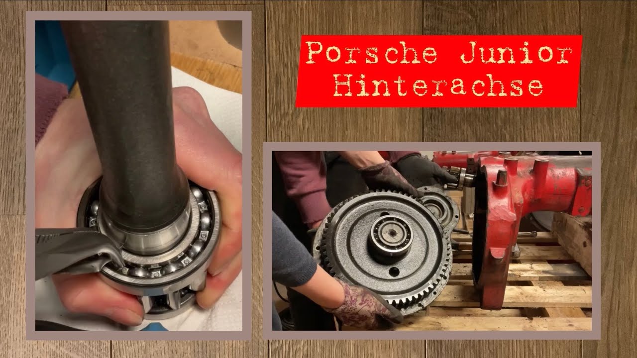 Porsche Junior Hinterachse erneuern