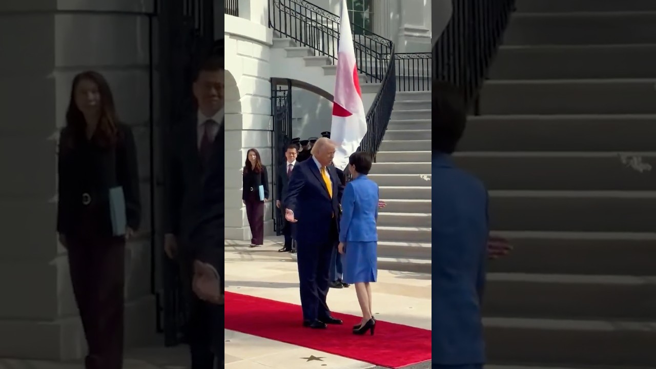 Trump Welcomes Japan PM to White House Amid Iran Tensions