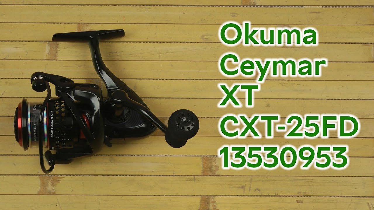 Розпаковка Okuma Ceymar XT CXT-25FD 7+1BB (13530953)