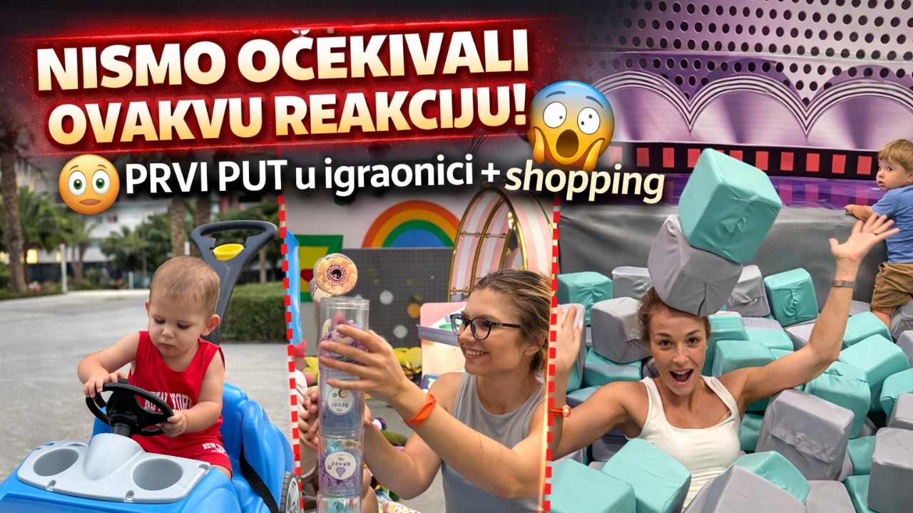 PRVI PUT u igraonici u Dubaiju + šoping u praznom tržnom centru 😳