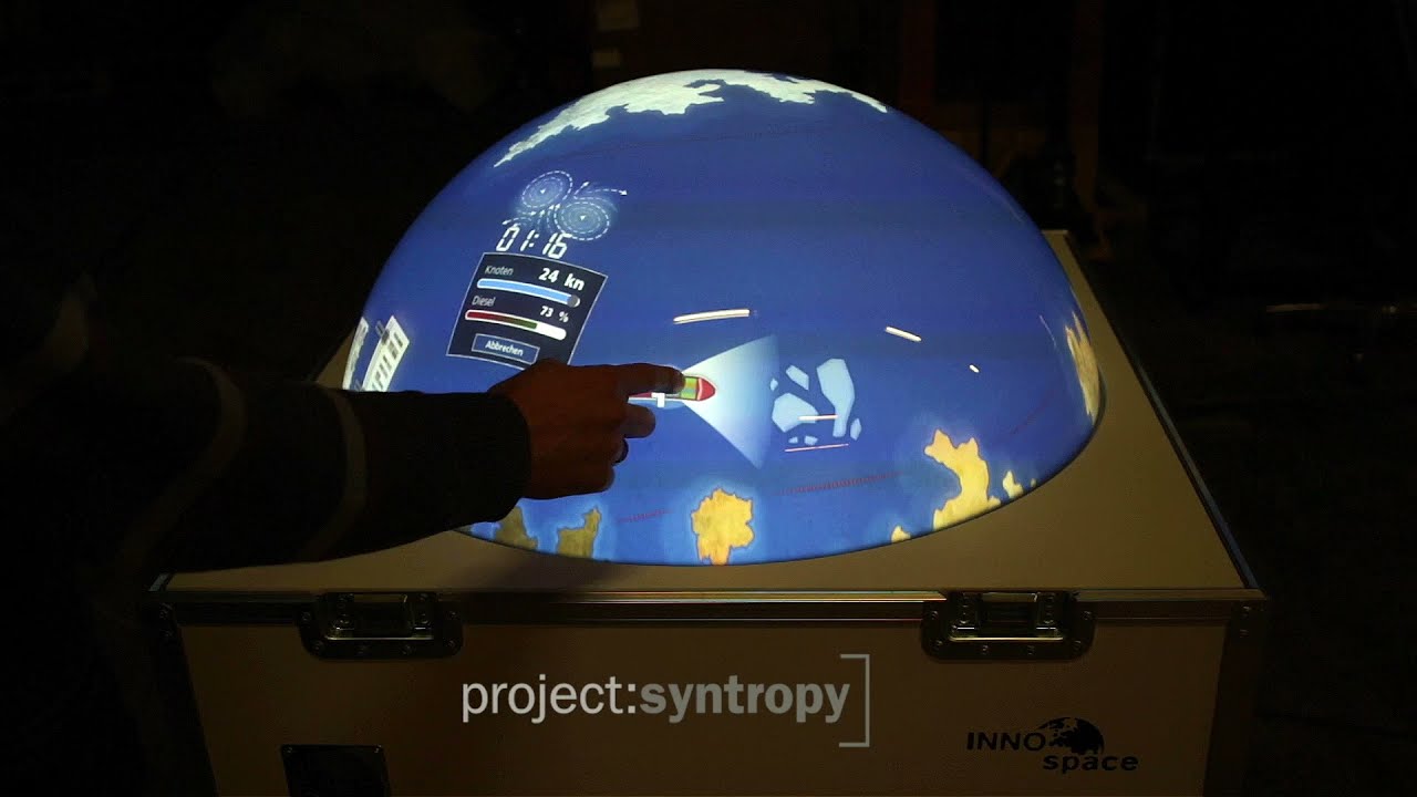 Interactive Multitouch Globe with Multiuser Games for Science Exhibition
