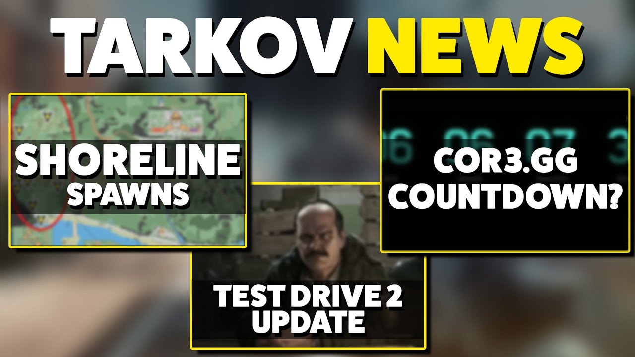 Shoreline SPAWN changes, Cor3.gg Countdown, Christmas event over and more...