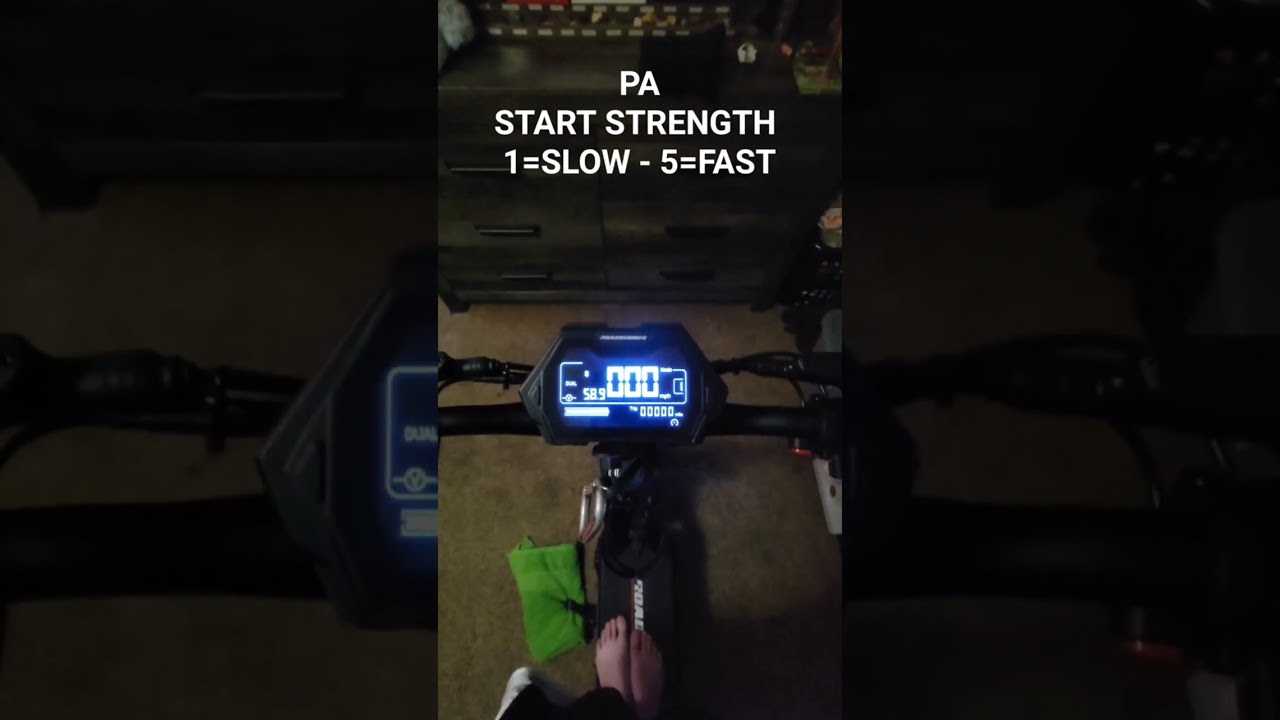 ROADRUNNER RS5 & RS5+ Scooter P SETTINGS EXPLAINED.