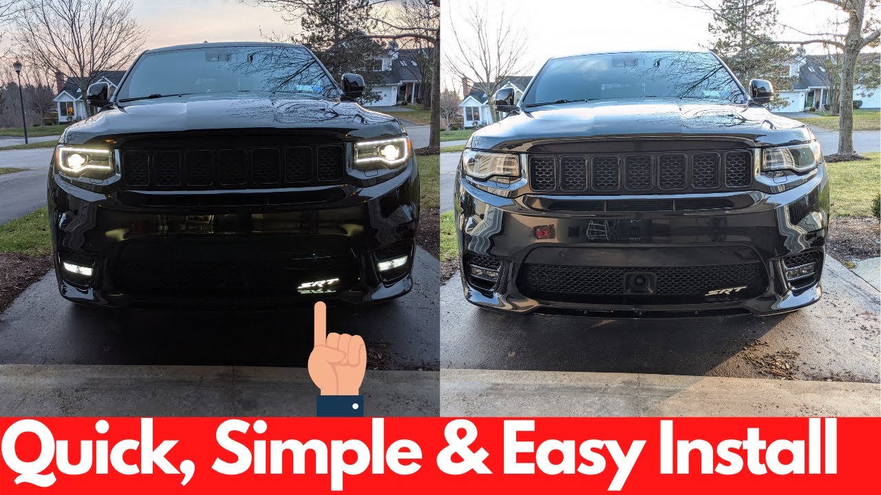 How to Install An Illuminated SRT Badge