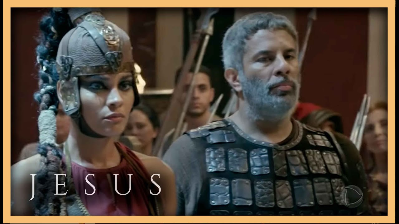 Pilatos coloca Susana para lutar com Shabaka | NOVELA JESUS
