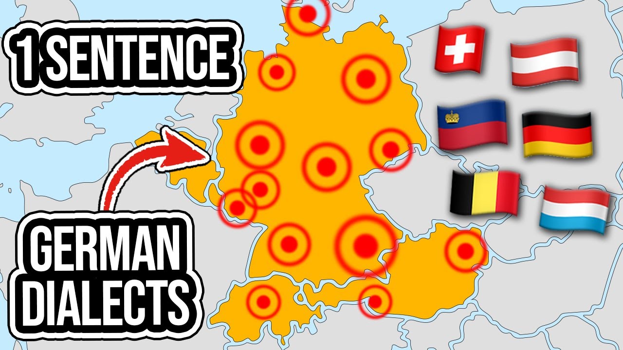 38 Different German Dialects Trying To Say The Same Sentence! - MAJOR Differences! 🤯🇩🇪