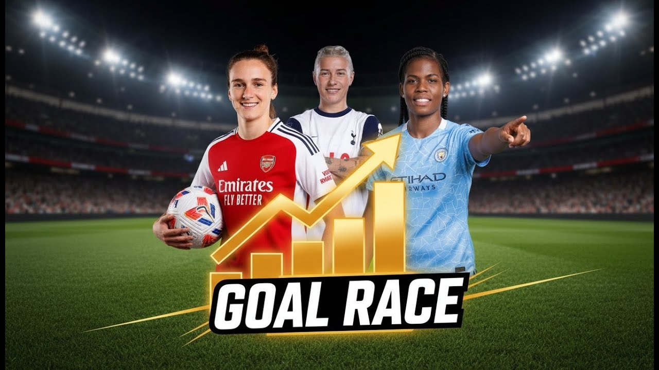 WSL Top Goalscorers (2011&ndash;2025) ⚽ | Every Goal Counted | Bar Chart Race