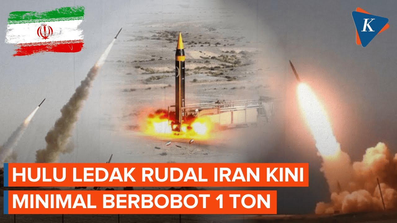 Kerahkan Hulu Ledak Minimal 1 Ton, Iran Intensifkan Serangan Rudal ke AS-Israel