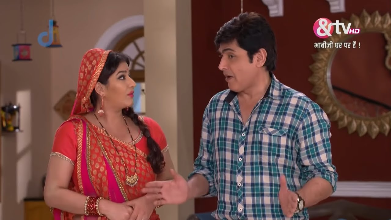 Vibhuti क्यू हुआ परेशान ? | Bhabi Ji Ghar Par Hai Full Ep 82 | 23 Jun 15 | Angoori @And TV