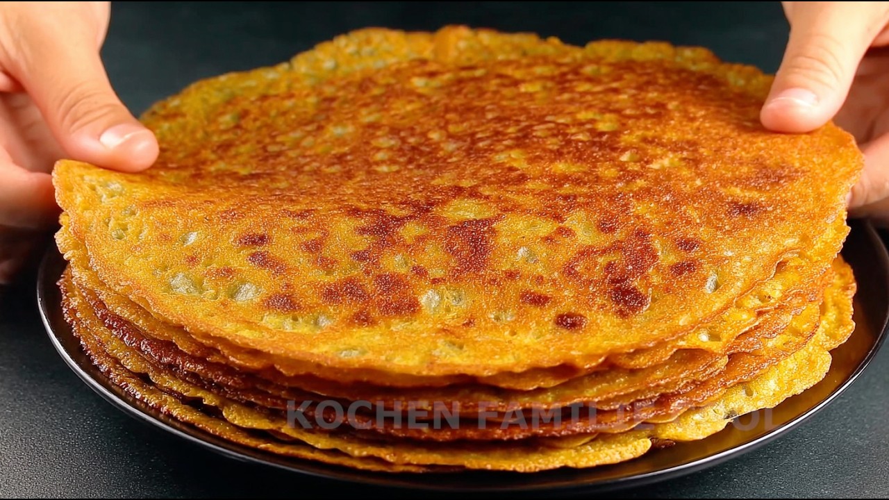 3 Lentil Pancakes That Lower Blood Sugar! From ONE Base! 🥞
