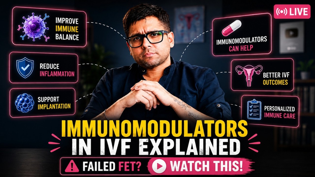 Fertility Masterclass 95- Role of Immunomodulators in FET Protocols