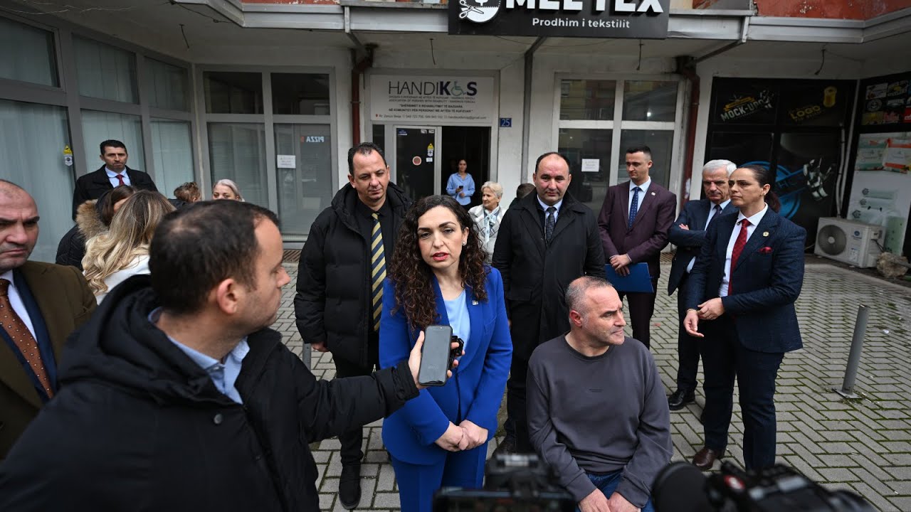 Prononcimi për media pas vizitës në organizatën për personat me aftësi të kufizuara 