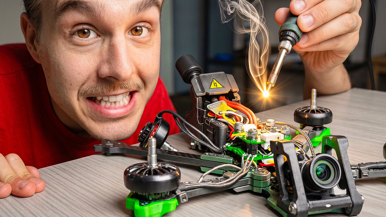 the drone repair that never ended...