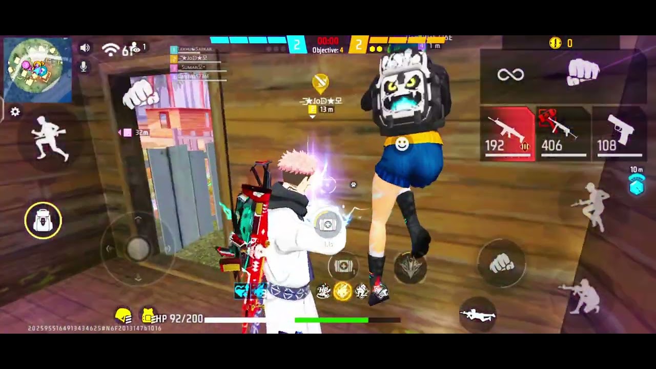 #Free Fire Max 7 Kills  dosto ke sath khelne me maza aa gya bhai 🫂🫡 # sarkar gaming 🙏 support please