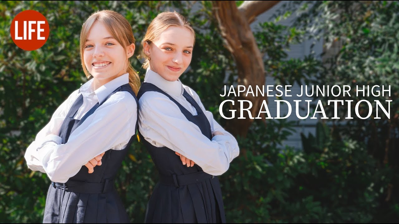 Moving On 🎓 Japanese Junior High School Graduation for our Twins | Life in Japan EP 302