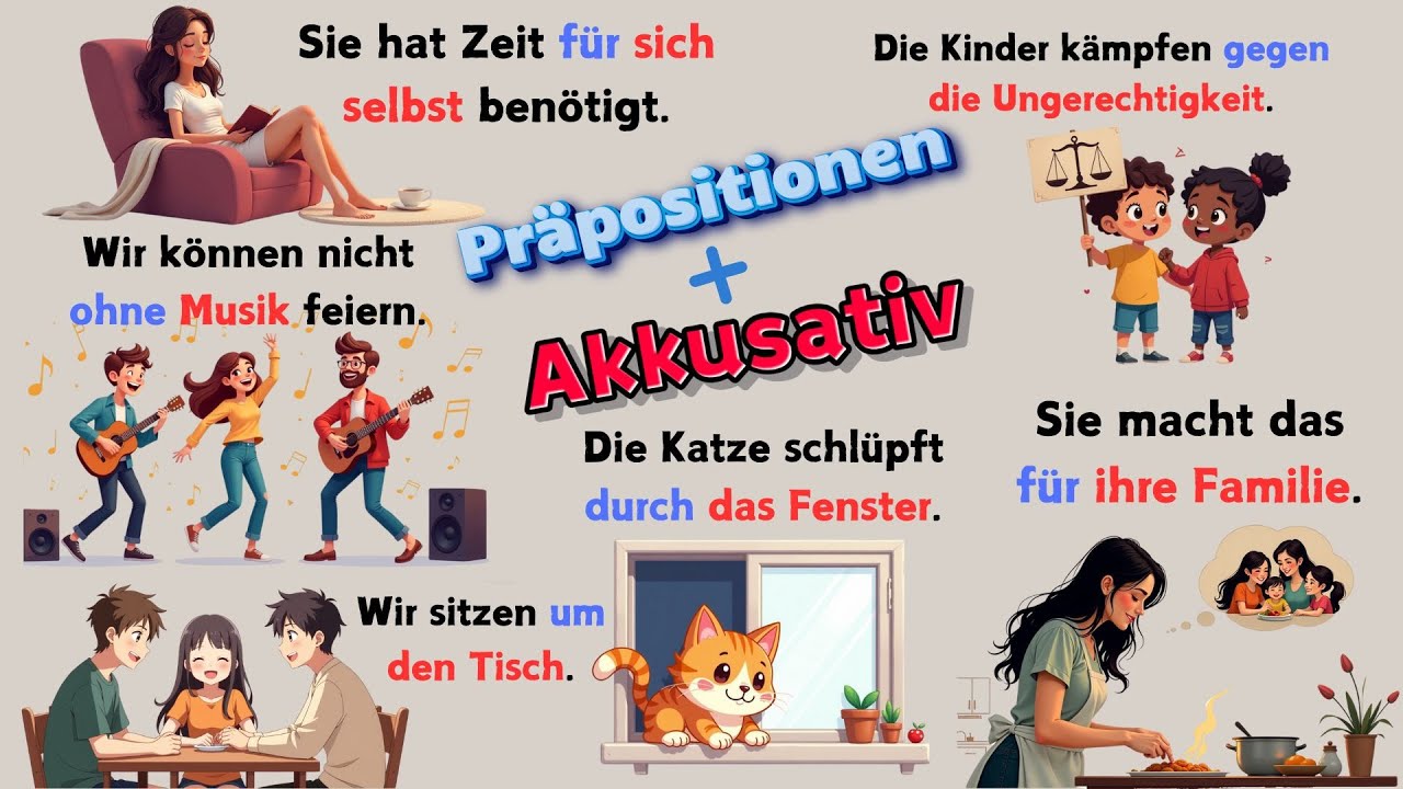 Mastering Accusative Prepositions | Simple Grammar Tips, Quick & Easy Guide!