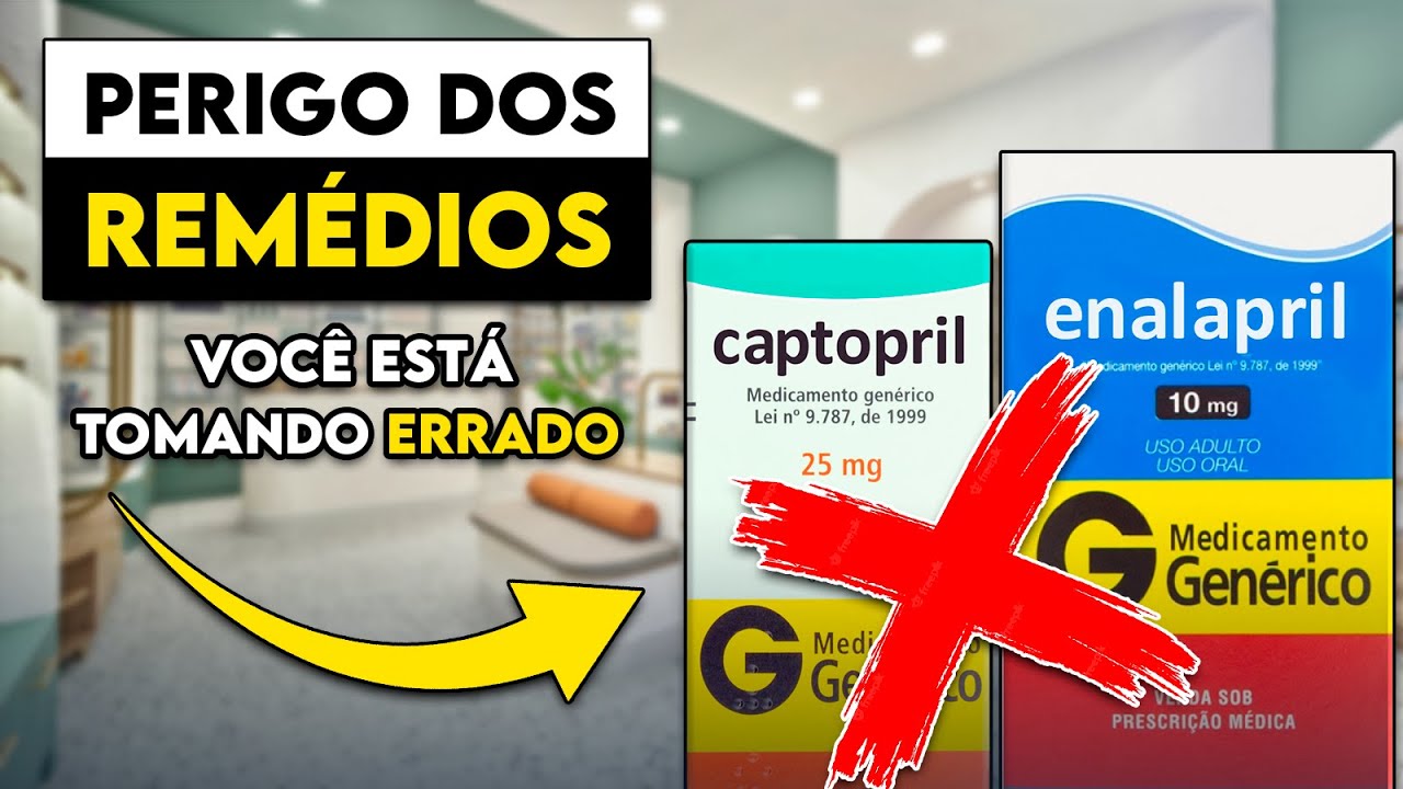 Estes remédios juntos PIORAM o tratamento de pressão alta! │ Médico Explica