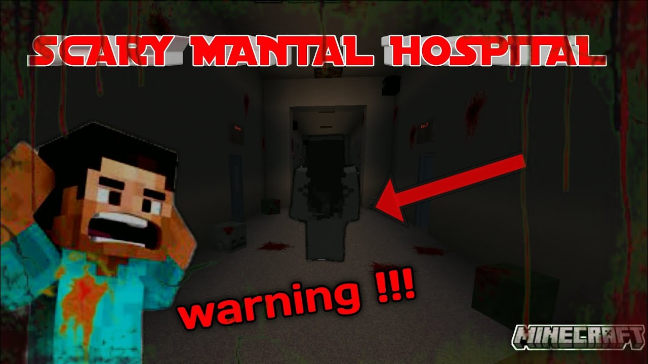 HAUNTED SCARY HOSPITAL IN MINECRAFT GAMEPLAY VIDEO‼️⚠️