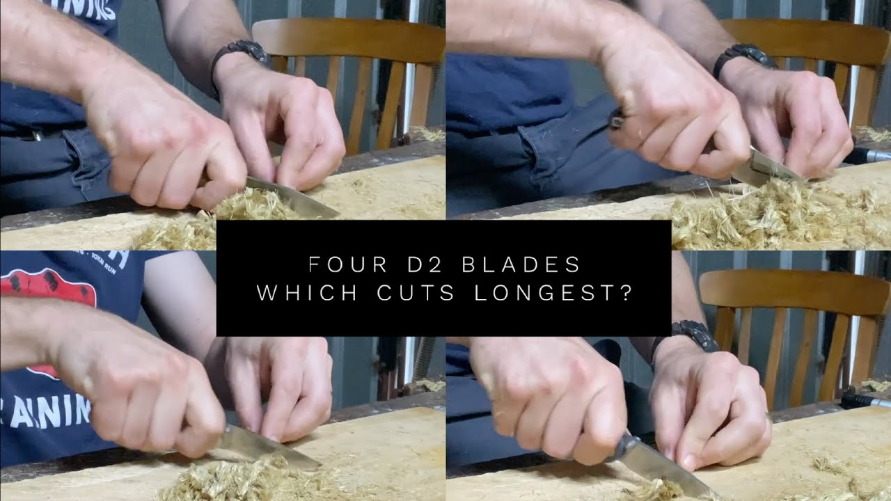 Whose D2 steel lasts longest?