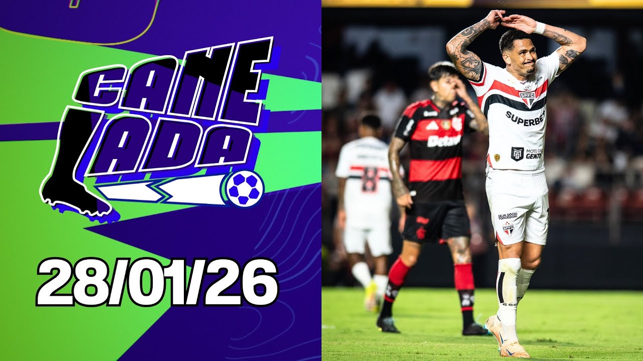 CANELADA AO VIVO! SÃO PAULO VENCE O FLAMENGO DE VIRADA NA ESTREIA DO BRASILEIRÃO; PALMEIRAS EMPATA!